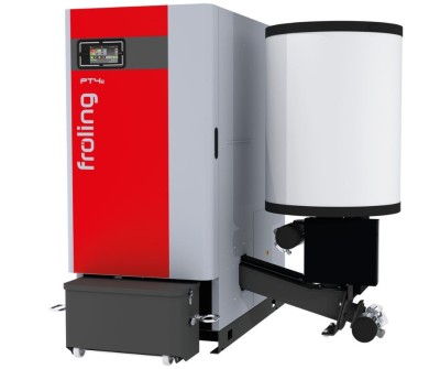 Pelletikatel PT4e 250 kW vaakumtäitega Fröling