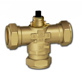 3-zone valve LK 525 28mm Kv 13