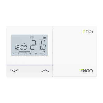 Programmable, wired Thermostat Engo