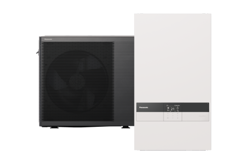 Ilma-vesilämpöpumppu Panasonic High Performance Hydraulic Bi-block L Gen. R290 Split 9 kW, 1F