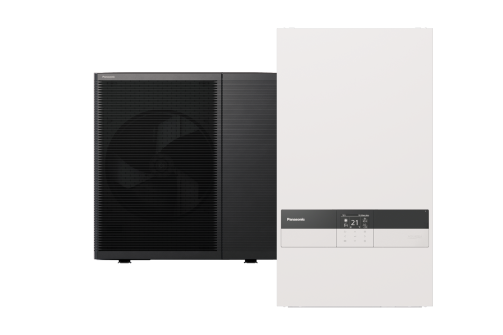 Ilma-vesilämpöpumppu Panasonic High Performance Hydraulic Bi-block L Gen. R290 Split 5 kW, 1F