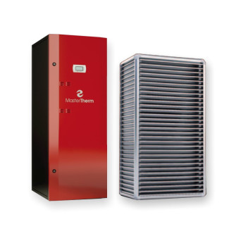 Ilma-vesilämpöpumppu BoxAir 37ISC Inverter Split Combi PLUS 5-17 kW Master Therm