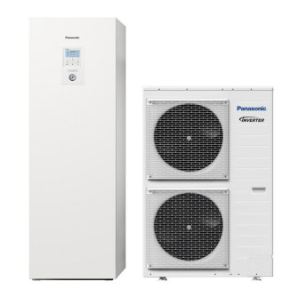 Ilma-vesilämpöpumppu Panasonic All in One T-CAP Split 16 kW, 3F