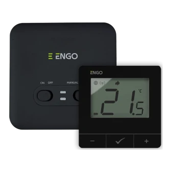 Thermostat, Wi-Fi, black