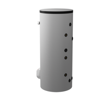 Lämminvesivaraaja lämpöpumpulle, 300L 760x1605 mm, lämmönvaihdin 3,11 m² ja sähkövastus 3 kW, Eldom