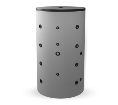 Buffer tank 1000 L, one heat exchanger, non-enamelled Eldom