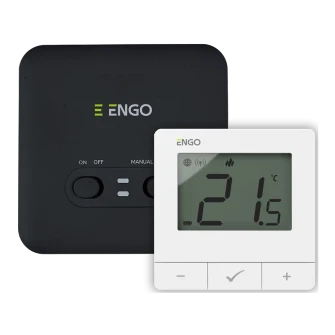 Thermostat, Wi-Fi, white